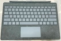 美品 Surface Pro タイプカバー US配列 キーボード 1725 アイスブルー FFP-00121_画像1