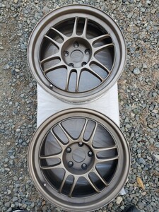 RPF1 ENKEI 8.5J 40 17インチ 114.3 5H 2本 ブロンズ エンケイ 17inch アルミホイール