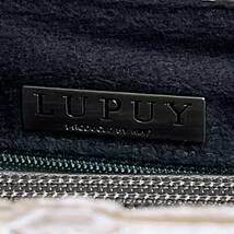 ほぼ未使用品　 パイソン　蛇革　本革　エキゾチックレザー　LUPUY　リュピュイ　ハンドバッグ　レディース　薄いブラウン系_画像6