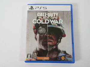 058/A080★中古品★PlayStation5★PS5ソフト CALL OF DUTY BLACK OPS COLD WAR ブラックオプス コールドウォー COD キズ有