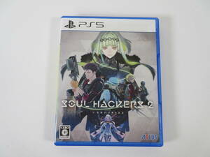 058/A084★中古品★PlayStation5★PS5ソフト SOUL HACKERS 2 ソウルハッカーズ2 キズ有