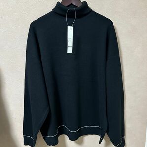 EMMA CLOTHES オーバーサイズタートルネックニット