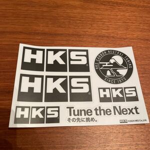 HKS オフィシャル　ステッカー　艶消し14.5x10cm 2024年東京オートサロン　イベントグッズ　正規品