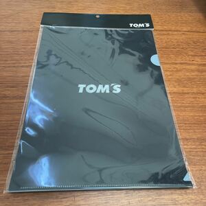 トムス　TOM’S クリアファイル　4枚入り　新品　定価1200円　オフィシャル純正品