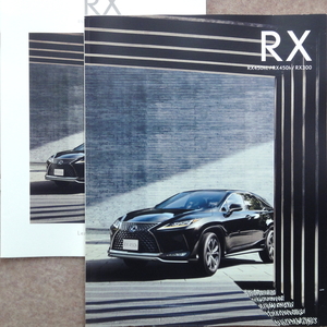 レクサス RX カタログ　RX450hL RX450h RX300 20型 lexus op付 2019年8月
