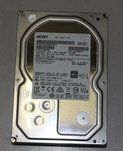 ★HGST SAS 4TB HDD 3.5インチ 7200RPM 2017年　★中古動作品★