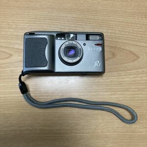 【難あり】　RICOH　R1　シルバー　フィルムカメラ　コンパクトカメラ　RICOH LENS 1:3.5 30mm MACRO 24mm WIDE PANORAMA　