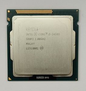 CPU インテル LGA1155 Core i5 3450S 2.8GHz 最大3.5GHz ivy bridge 