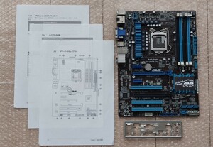 マザーボード　ASUS P8H77-V　CPUソケット LGA1155　ATX メモリタイプDDR3　正常可動PC取り外し品