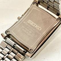 571＊中古品 SEIKO セイコー クォーツ QZ 4J41-0AH0 DOLCE ドルチェ シルバー文字盤 メンズ 腕時計 動作未確認 現状品＊_画像9