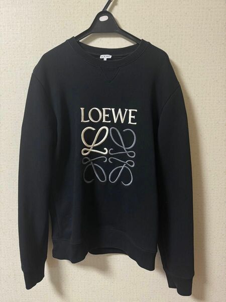 美品　ロエベ　LOEWE アナグラム　スウェット