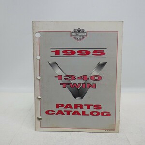 洋書 パーツカタログ「ハーレーダビッドソン」1340 TWIN/HARLRY-DAVIDSON PARTS CATALOG/バイク オートバイ/強めのヨゴレ有　L