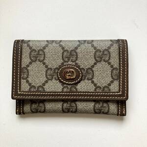 グッチ　GUCCI カードケース　オールドグッチ　シマ　送185