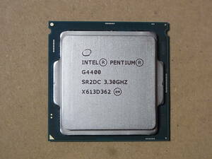 ◆Intel Pentium G4400 SR2DC 3.30GHz Skylake-S LGA1151 2コア 2スレッド (Ci0794)