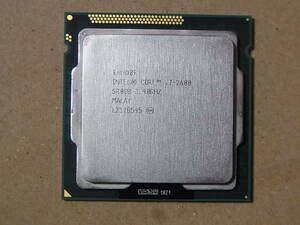 ◎Intel Core i7-2600 SR00B 3.40GHz Sandy Bridge LGA1155 4コア 8スレッド (Ci0803)