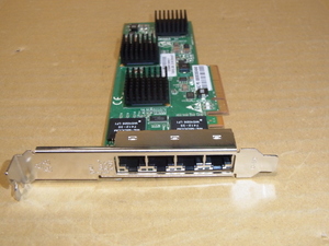 ◇ギガビット 4ポート LANカード/BCM5709C NetxtremeⅡ TOE PCI-e (HB1453)