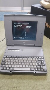 C948 NEC PC-9821 Np バッテリーなし PC98 ノートブック 通電&起動OK その他詳細動作未確認 現状品 JUNK