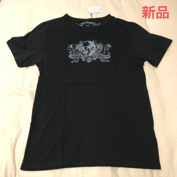 新品未使用 Tシャツ TA STREET 黒 Lサイズ ツインズアコースティック 半袖Tシャツ カットソー