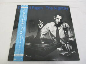 ( Steely Dan ) Donald Fagen - The Nightfly ドナルド・フェイゲン　ナイトフライ 国内盤 LP 帯付き MASTERDISK RL 刻印