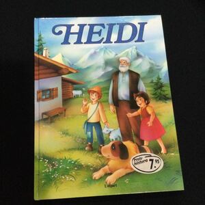 Heidi ドイツ語　洋書　絵本　えほん　アルプスの少女ハイジ　スイス