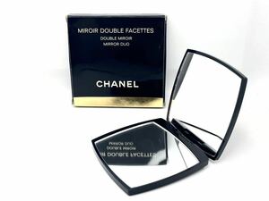 極美品【CHANELシャネル】ミロワール ドゥーブル ファセット◆コンパクトミラー ダブルミラー 手鏡