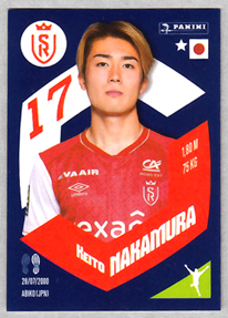 中村敬斗(exガンバ大阪)スタッド・ランス Panini 2024