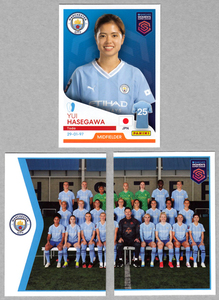 なでしこ 長谷川 唯(ex日テレ・ベレーザ)マンチェスター・シティ Panini WSL 2024 3枚