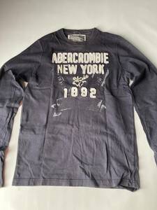 Abercrombie&fitch アバクロ　長袖Tシャツ　S