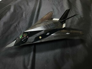 【完成品】タミヤ 1/48 F-117　社外デカール　エデュアルド製コックピットエッチング