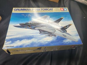 タミヤ　1/48 F-14A グラマントムキャット　ちょっと組み立て済み　クインタスタジオ　3Dデカール組み込み