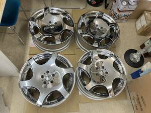 未使用、酷いキズ/ アルミホイール　4本/kranze BAZREIA クレンツェ バズレイアVO 20インチ 20× 8.5J　5H×114.3　+44　