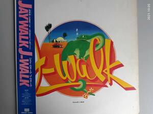美盤・帯付き　J-WALK　LPレコード「JAY WALK」