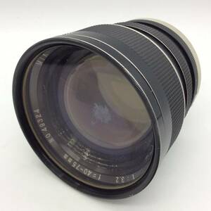 ＃8325　MIK JUNON ジュノン ZOOM LENS 1:3.2 f=39-75mm 一眼レンズ スクリューマウント カメラ