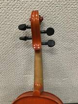 #76　SUZUKI VIOLIN スズキ バイオリン Established 1887 in NAGOYA NO.280 1/2 Anno 1997 音出し確認済み ジャンク扱い現状品_画像5