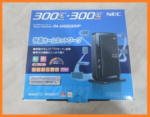 4273 中古美品！NEC 無線LANルーター パソコン 有線LAN ネットワーク USB端子1 Wi-Fi PA-WG600HP