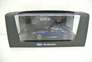 玩具祭 ミニカー祭 1円スタート! スバル BRZ 1/43 コレクション ネイビー 紺 青系 ブルー ケース付 SUBARU メタル製 モデルカー