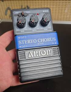  ☆ チープながら力強いサウンド!! ARION SCH-Z STEREO CHORUS アリオン ステレオ コーラス 中古 エフェクター ☆