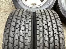 M6854 ハイエース 100系 バンに！ 15インチスチール＆215/70R15 107/105L LT バリミゾ！！ スタッドレスタイヤ4本セット☆彡_画像8