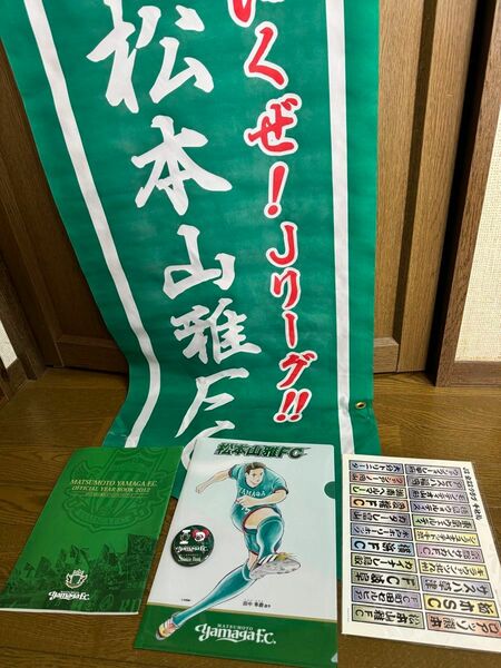 松本山雅FC 年代物グッズまとめ JFL昇格記念お皿2枚付き