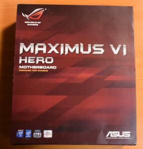 中古 CPU付(i7-4770K) ASUS MAXIMUS VI HERO バックパネル 箱付き