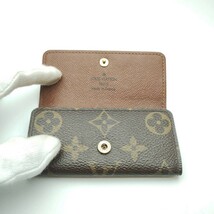 ルイヴィトン　LOUISVUITTON　キーケース　４連　モノグラム　メモ１_画像10