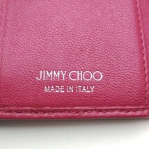 ジミーチュウ JIMMY CHOO 財布 コインケース 小銭入れ 折り財布 メモ１_画像8