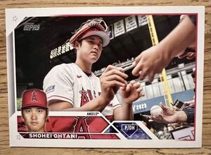 ★限定アメリカCostco★2023大谷翔平Topps Flagshipコレクション ショートプリントSP