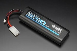 YOKOMO Lipo 30C 7.4V 3000mAh ストレートパック バッテリー YB-L300C