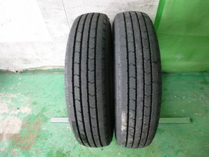 【TM443】175/75R15 103/101N LT ブリヂストン R202 2本セット!! 23年製 新車外し品♪