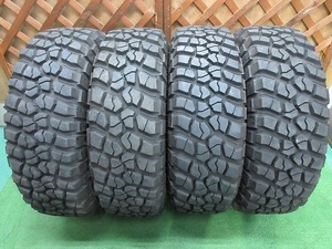 【C83】255/75R17 111/108Q BFGoodrich Mud-Terrain T/A KM2 4本セット!!