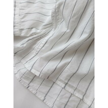 23SS MHL エムエイチエル マーガレットハウエル GRAPHIC COTTON STRIPE 長袖 ストライプ シャツ 2_画像3