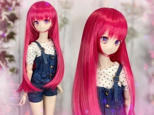 ●ドールウィッグ*ロングヘアー*ジンジャー*9～9.5インチ（MDD DD SD SmartDollなど）●