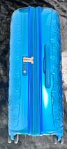 サムソナイト スーツケース キャリーケース セオニー スピナー 75/28 94L 75cm ターコイズ 2度使用のみ メタリックグリーン ピンクゴールド_画像4