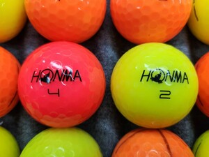 ロストボール　 HONMA ホンマ　A1/D1Plus他　カラー混合　30個